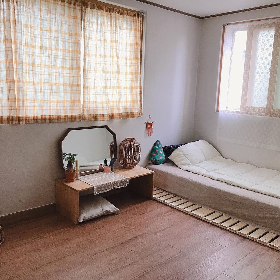10 แบบห้องนอนสไตล์เกาหลี ที่เห็นแล้วอยากทำตาม • MiniHouseIdeas ไอเดีย ...