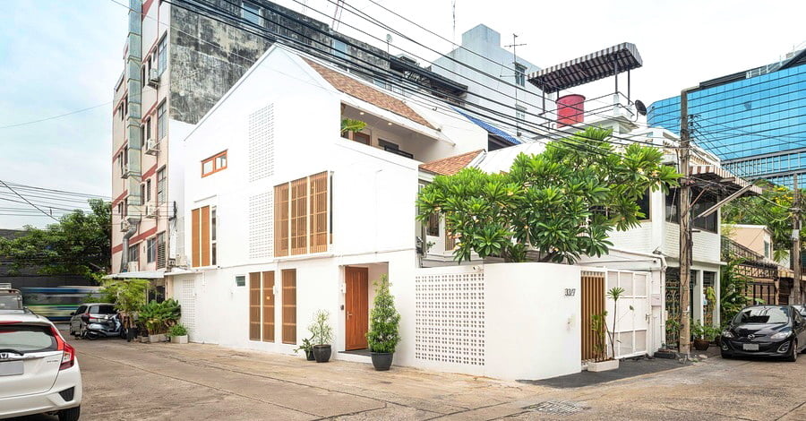 บ้านมินิมอลแบบญี่ปุ่น หน้าบ้าน