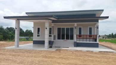 บ้านสไตล์โมเดิร์น หน้าบ้าน 3