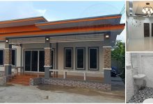 บ้านโมเดิร์นชั้นเดียวขนาดเล็ก